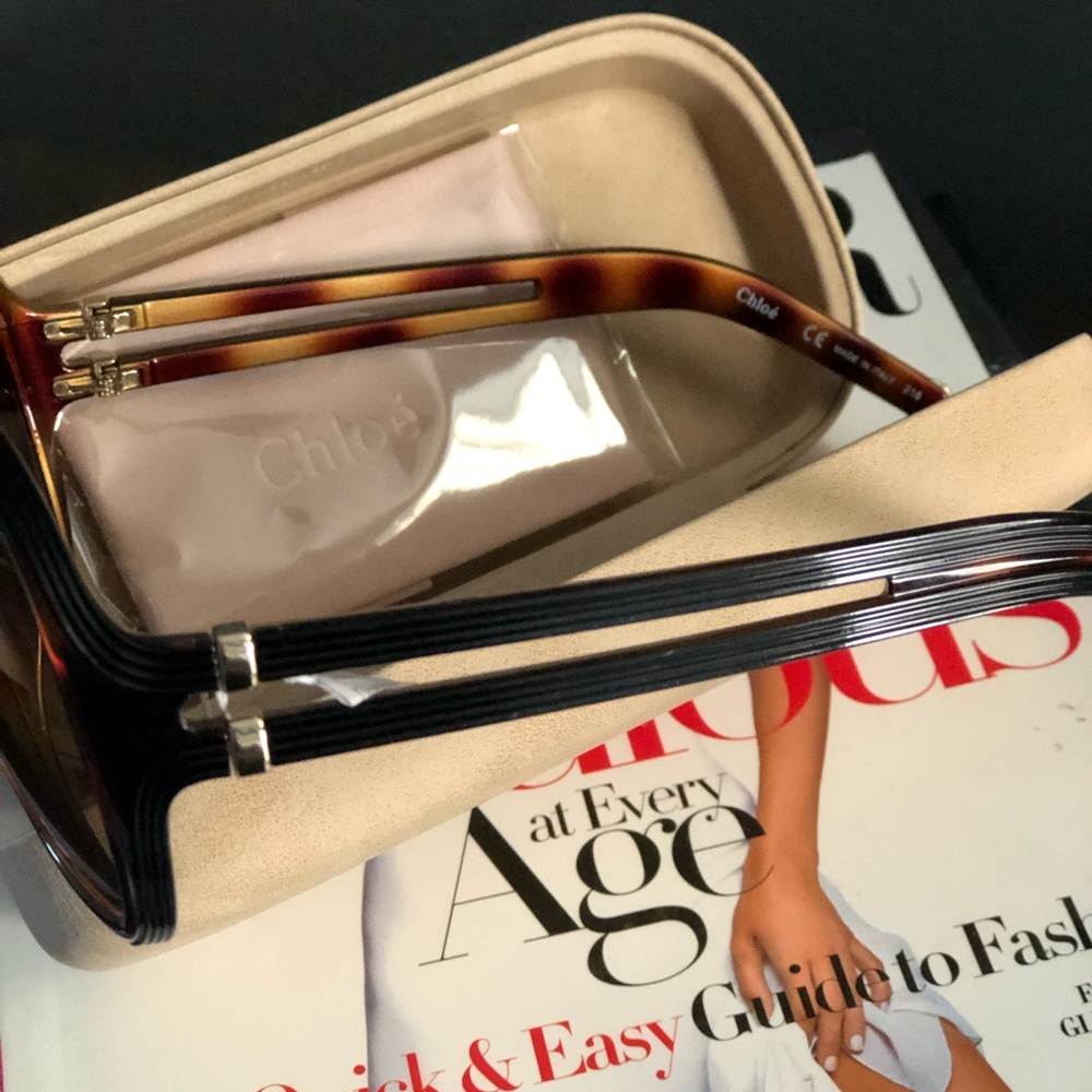 CHLOE BROWN SUNGLASSES - Picture 5 of 7